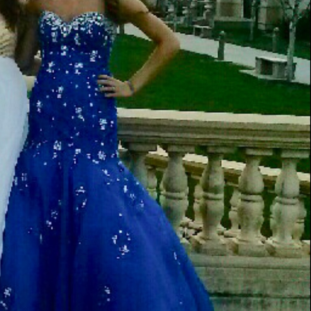 Mermaid prom dress